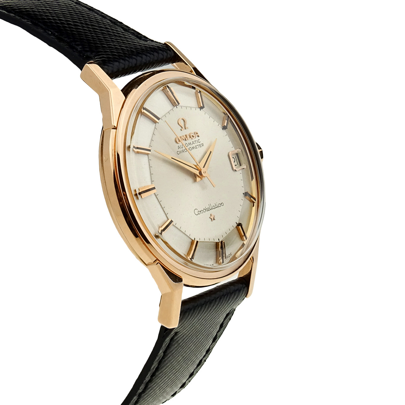 Omega Constellation Pie-Pan 18k Rose Gold Vintage Automatic