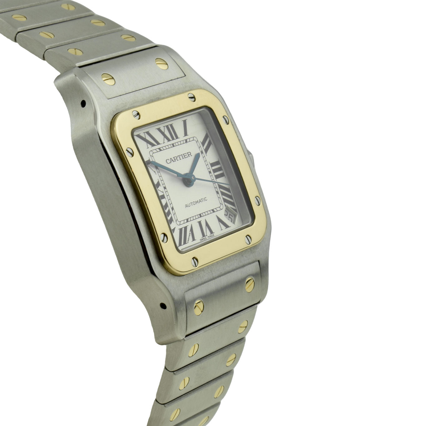Cartier Santos Galbee XL Steel & Gold Automatic W20099C4