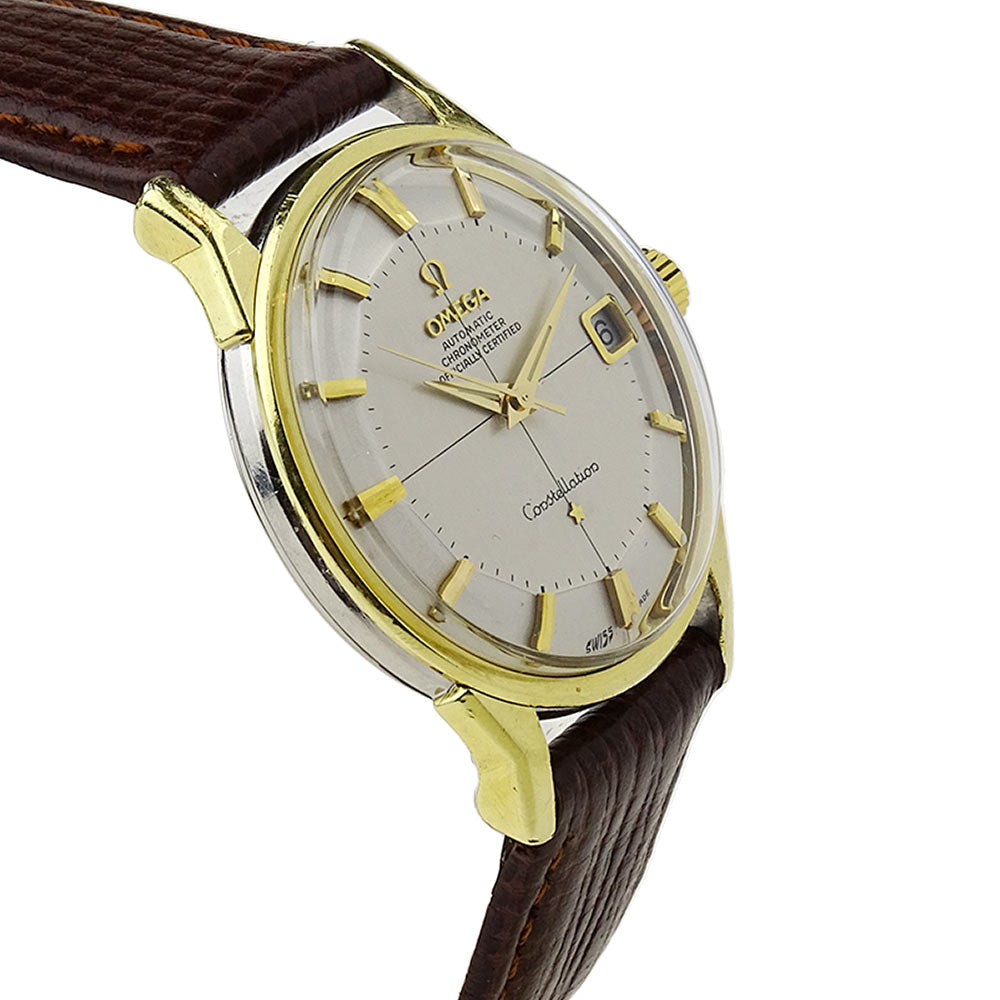 Omega Constellation 'Pie-Pan' Gold Cap Vintage
