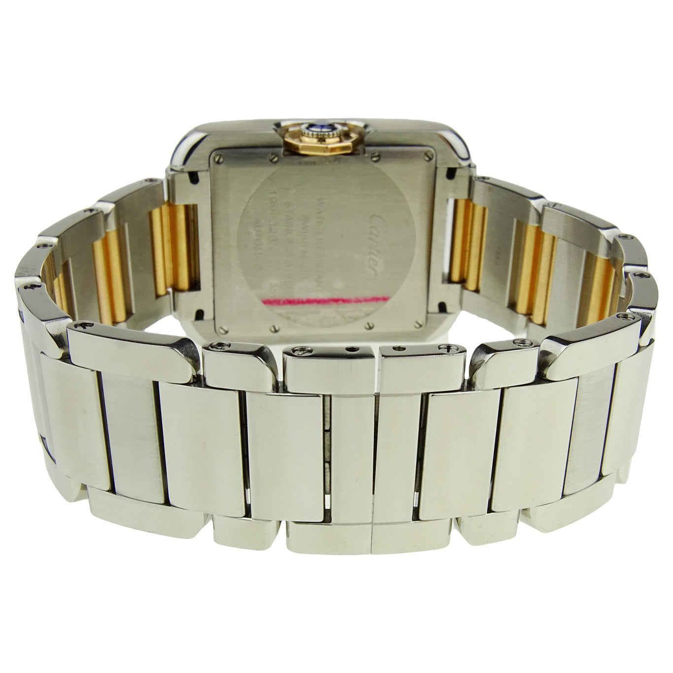 Cartier Tank Anglaise Steel & Rose Gold Automatic W5310007