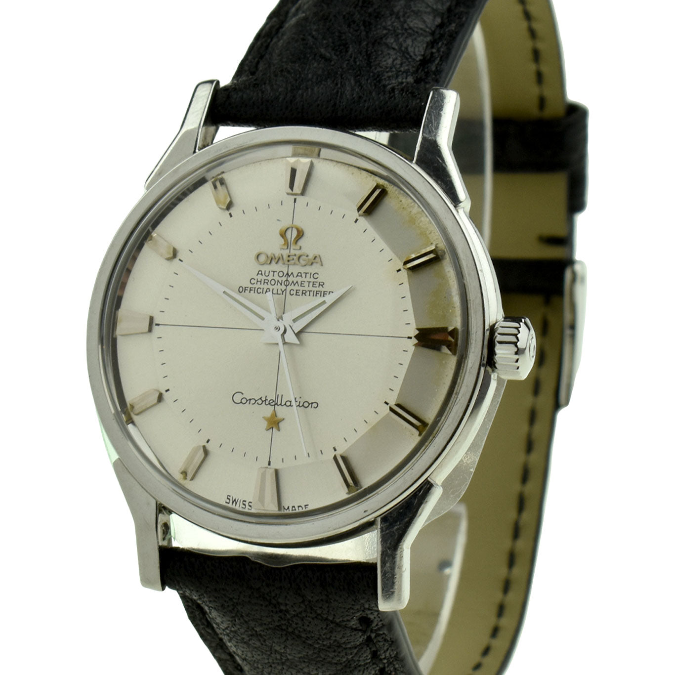 Omega Constellation 'Pie-Pan' Vintage Automatic Wristwatch