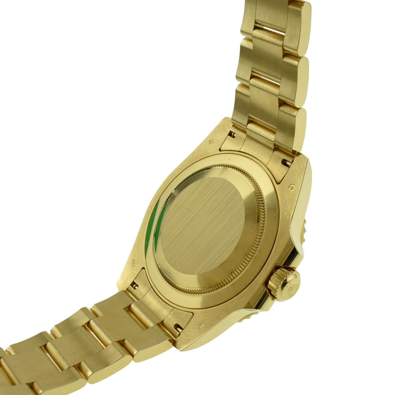 Rolex GMT-Master II 18ct Gold Green Dial 116718LN
