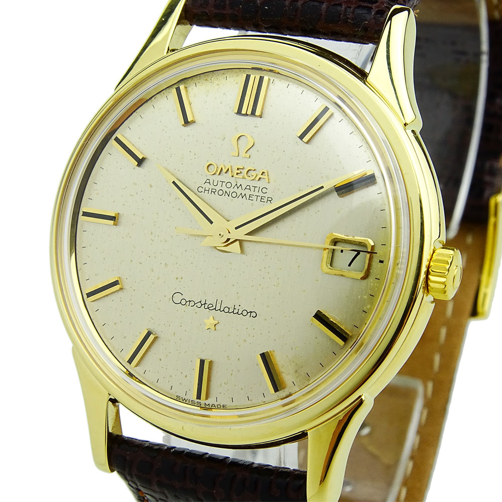 Omega Constellation 18k Gold Vintage Automatic