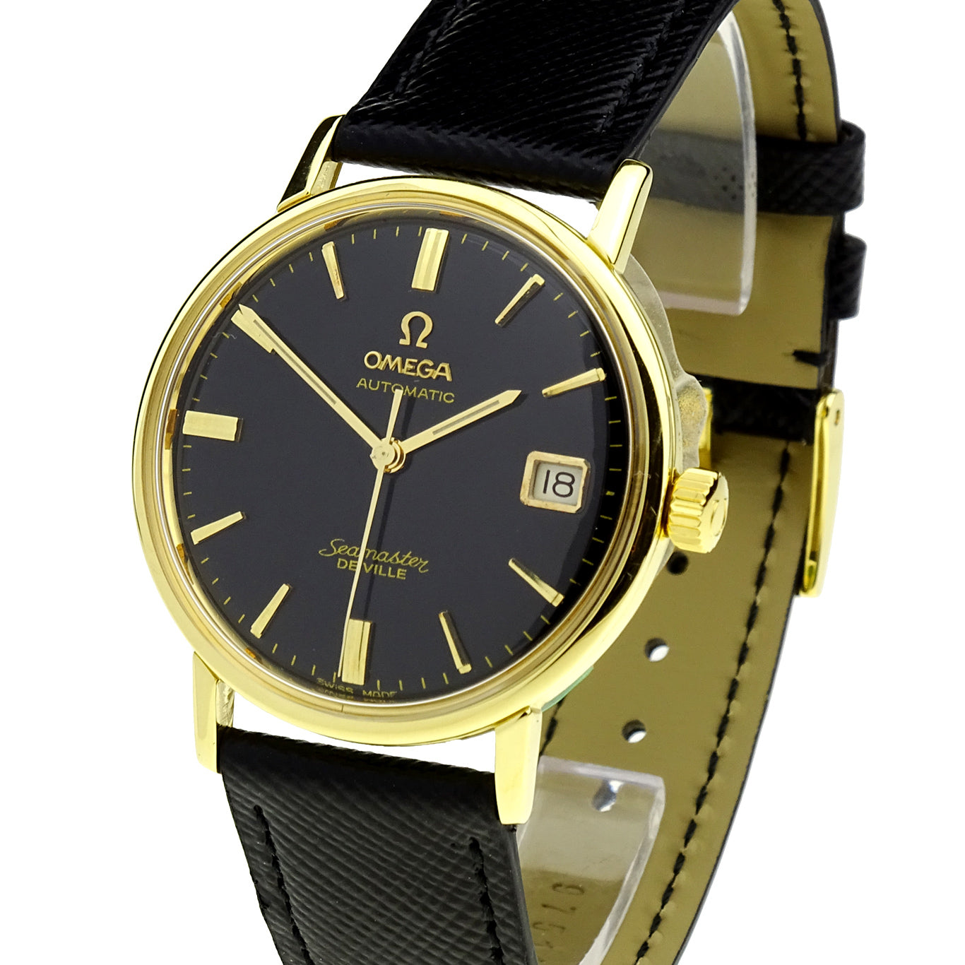 Omega Seamaster De Ville Vintage 18ct Gold Automatic