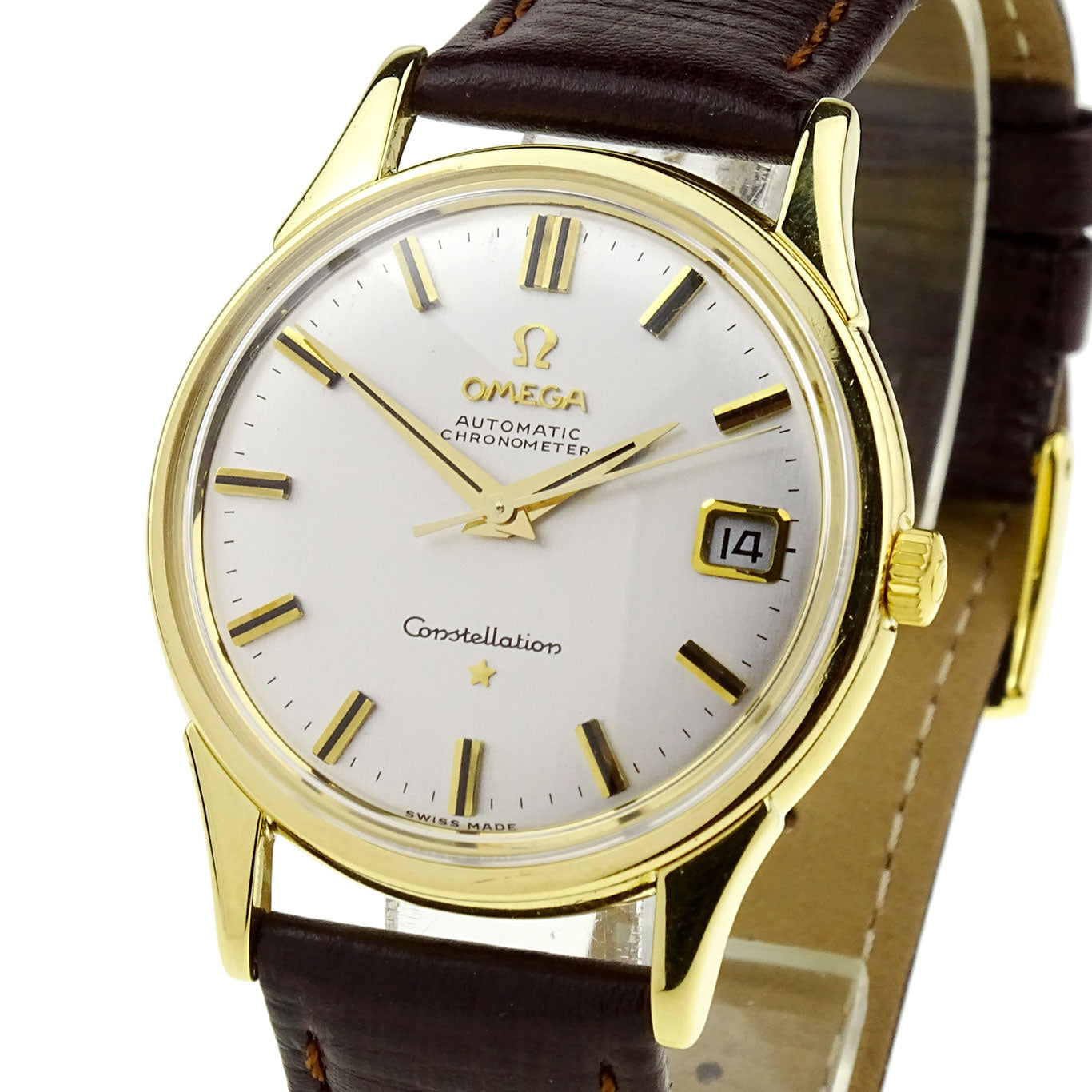 Omega Constellation 18k Gold Vintage Automatic