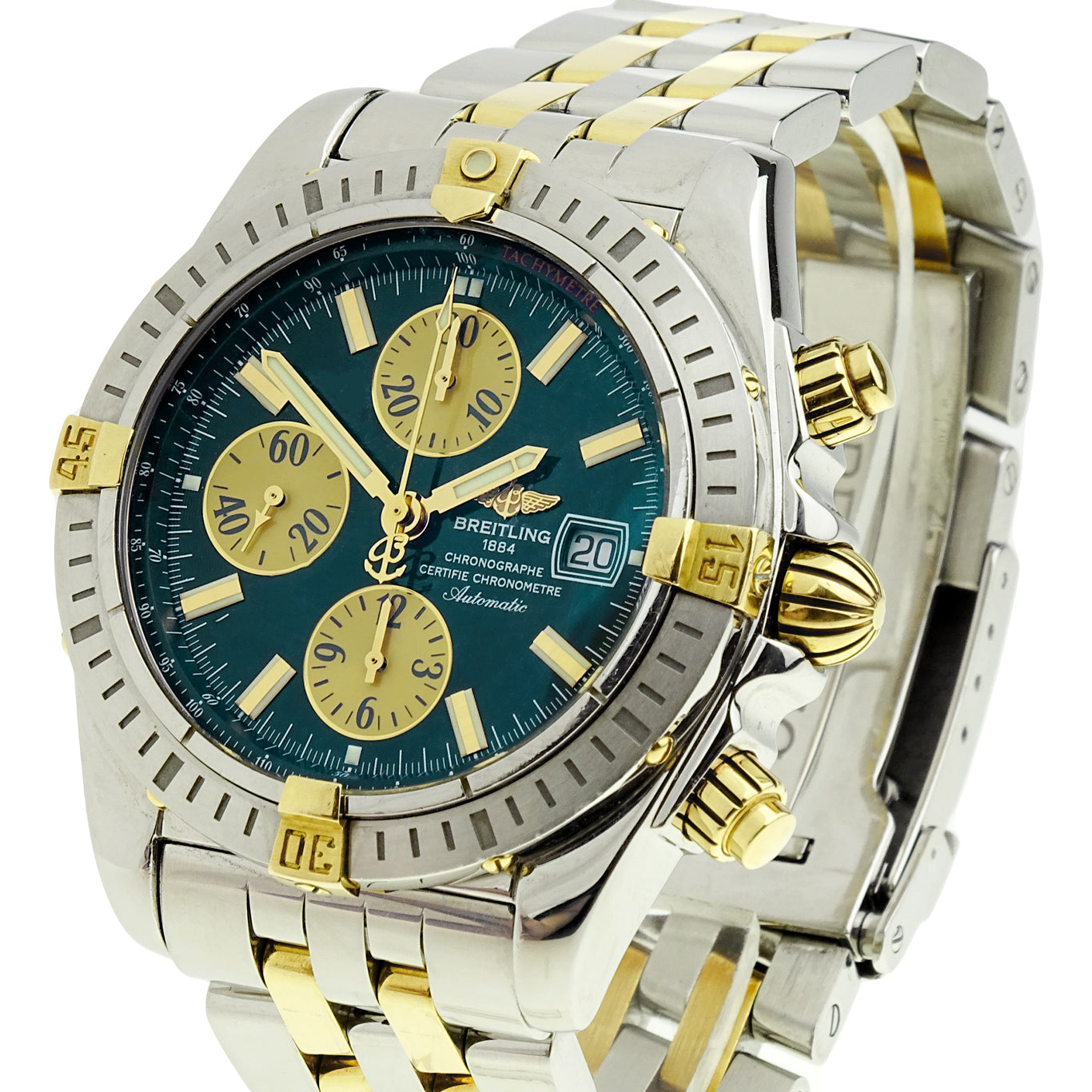 Breitling Chronomat Evolution Steel & Gold B13356