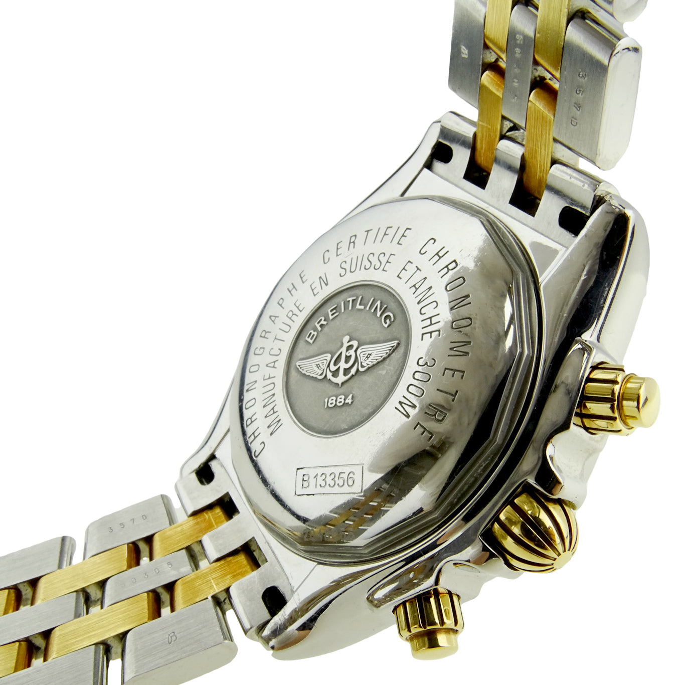 Breitling Chronomat Evolution Steel & Gold B13356
