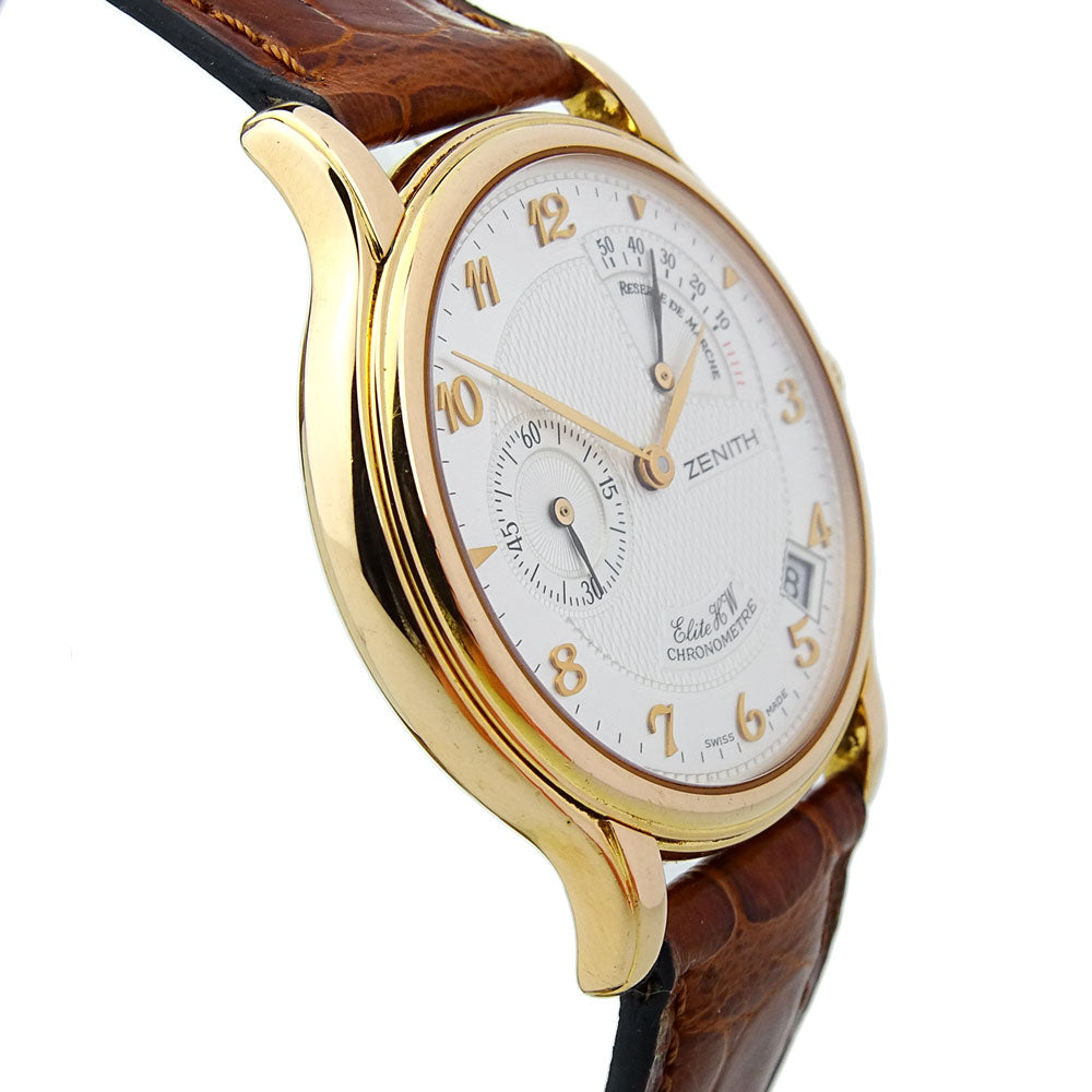 Zenith Chronomaster Elite Power Reserve 18k Gold
