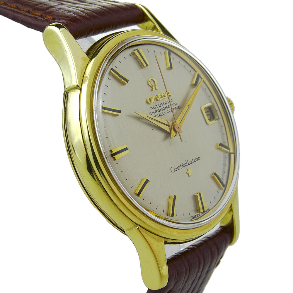 Omega Constellation 18k Gold Vintage Automatic