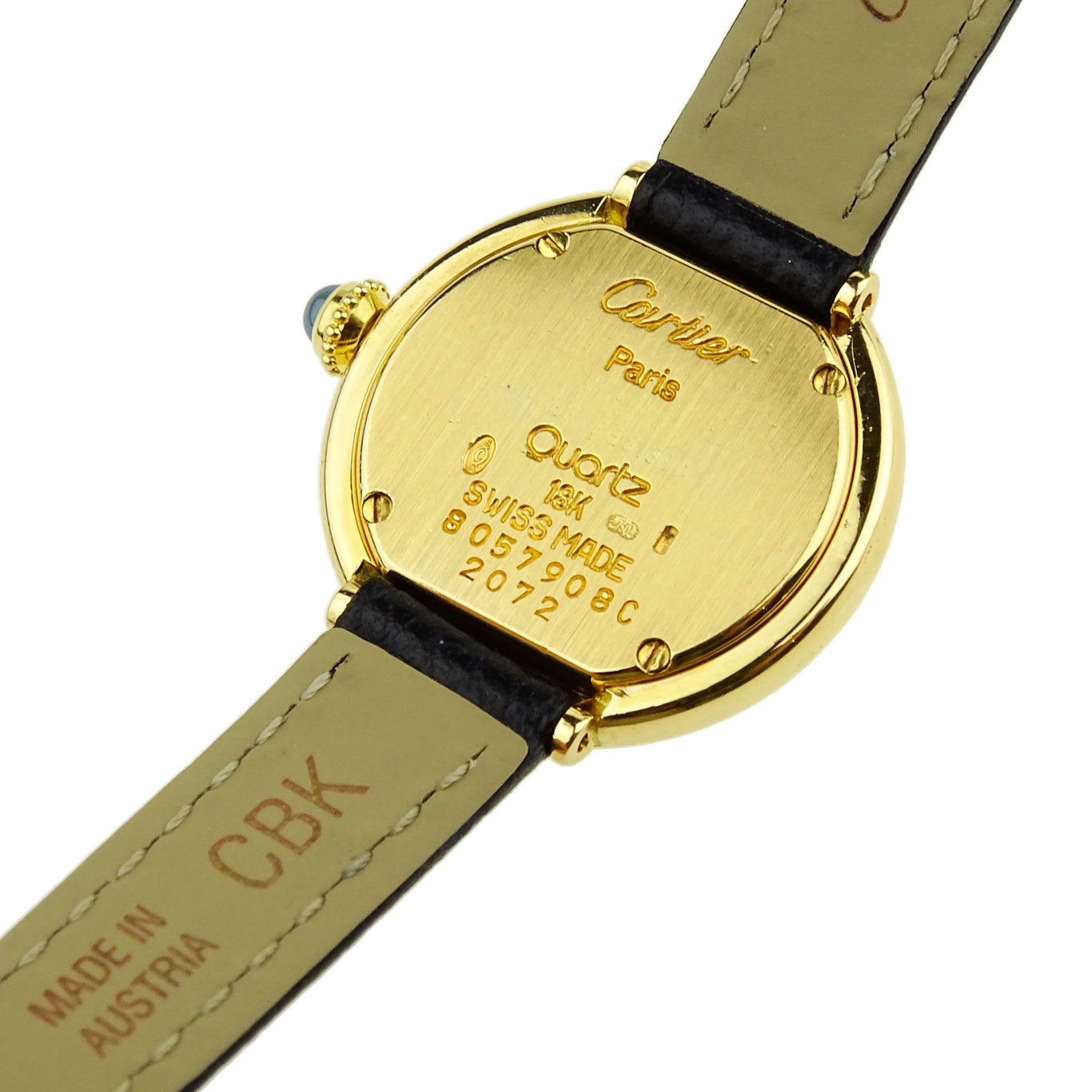Cartier Baignoire Ronde 18k Gold 8057908C