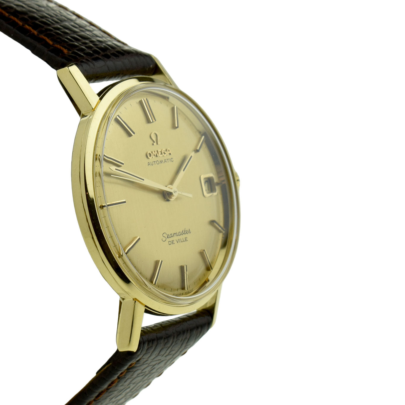 Omega Seamaster De Ville 18ct Gold Vintage Automatic Wristwatch