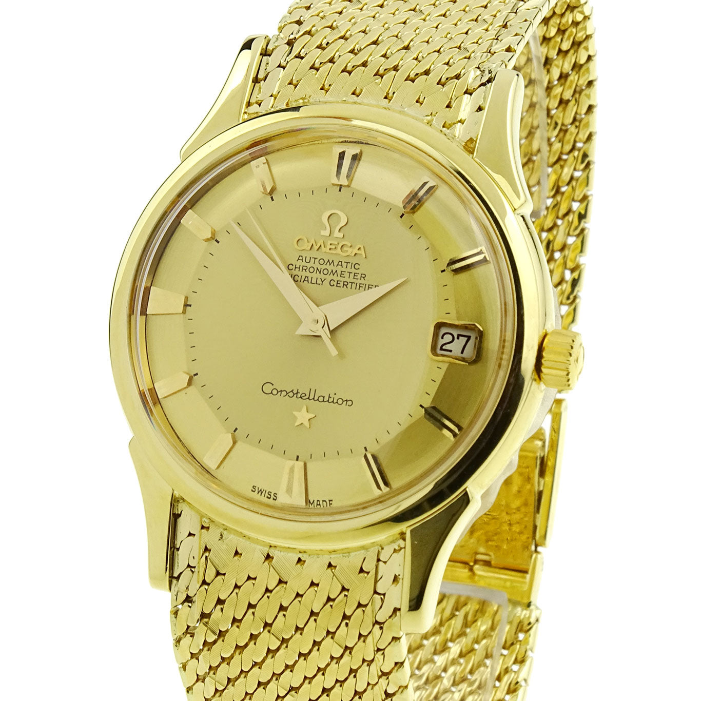 Omega Constellation 'Pie-Pan' 18ct Gold