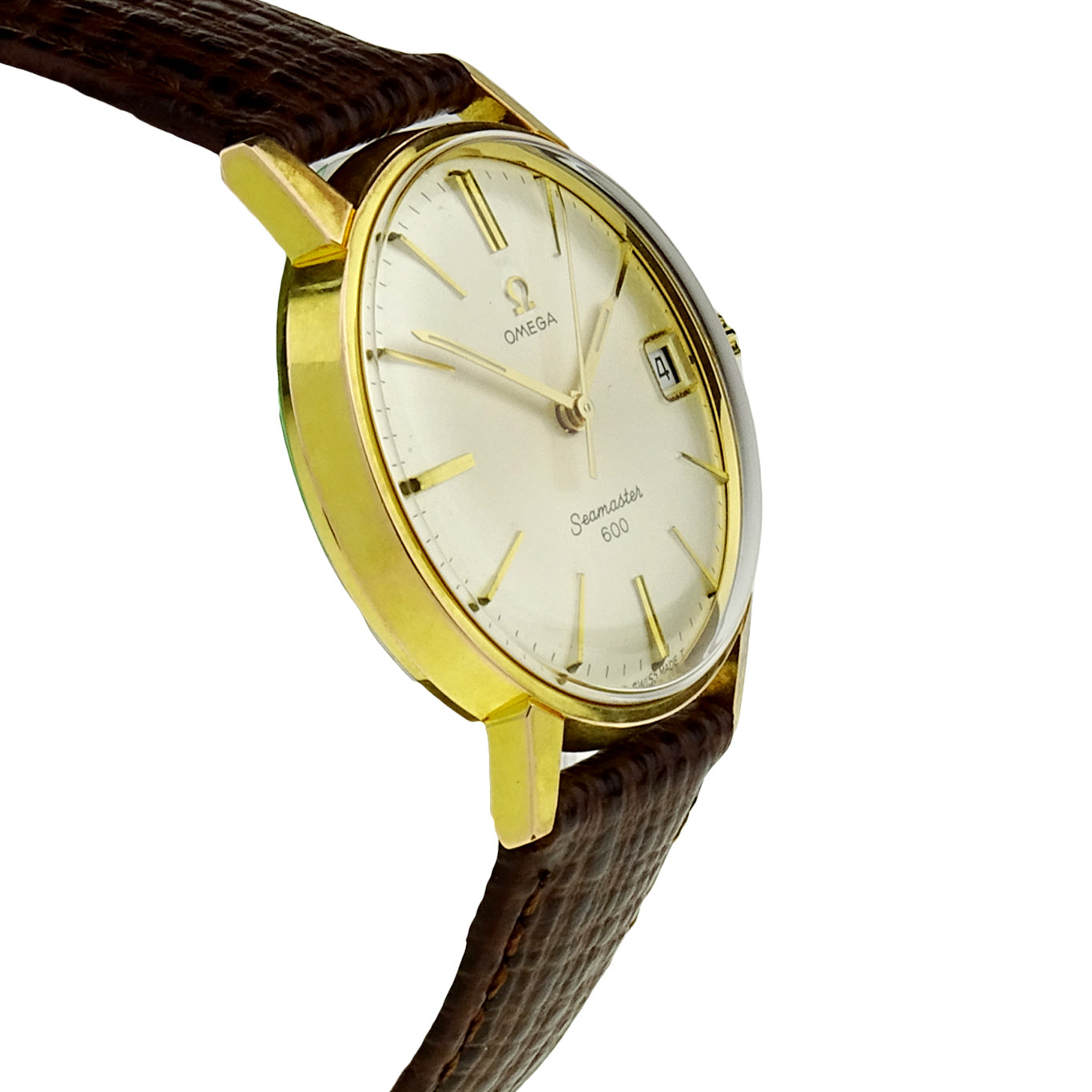 Omega Seamaster 600 Gold Plate Hand-wind Mechanical