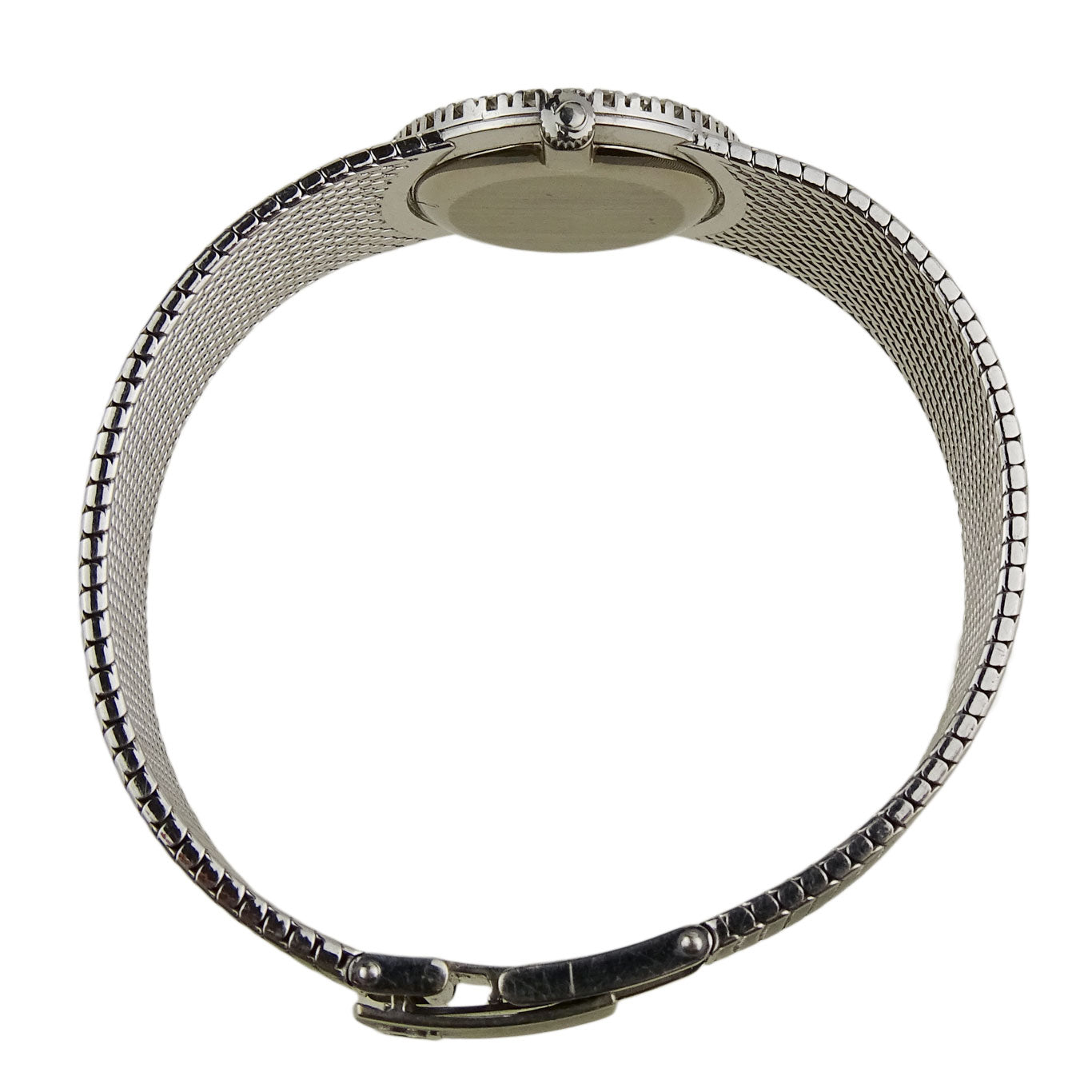 Omega Vintage 18ct White Gold Diamond Mechanical