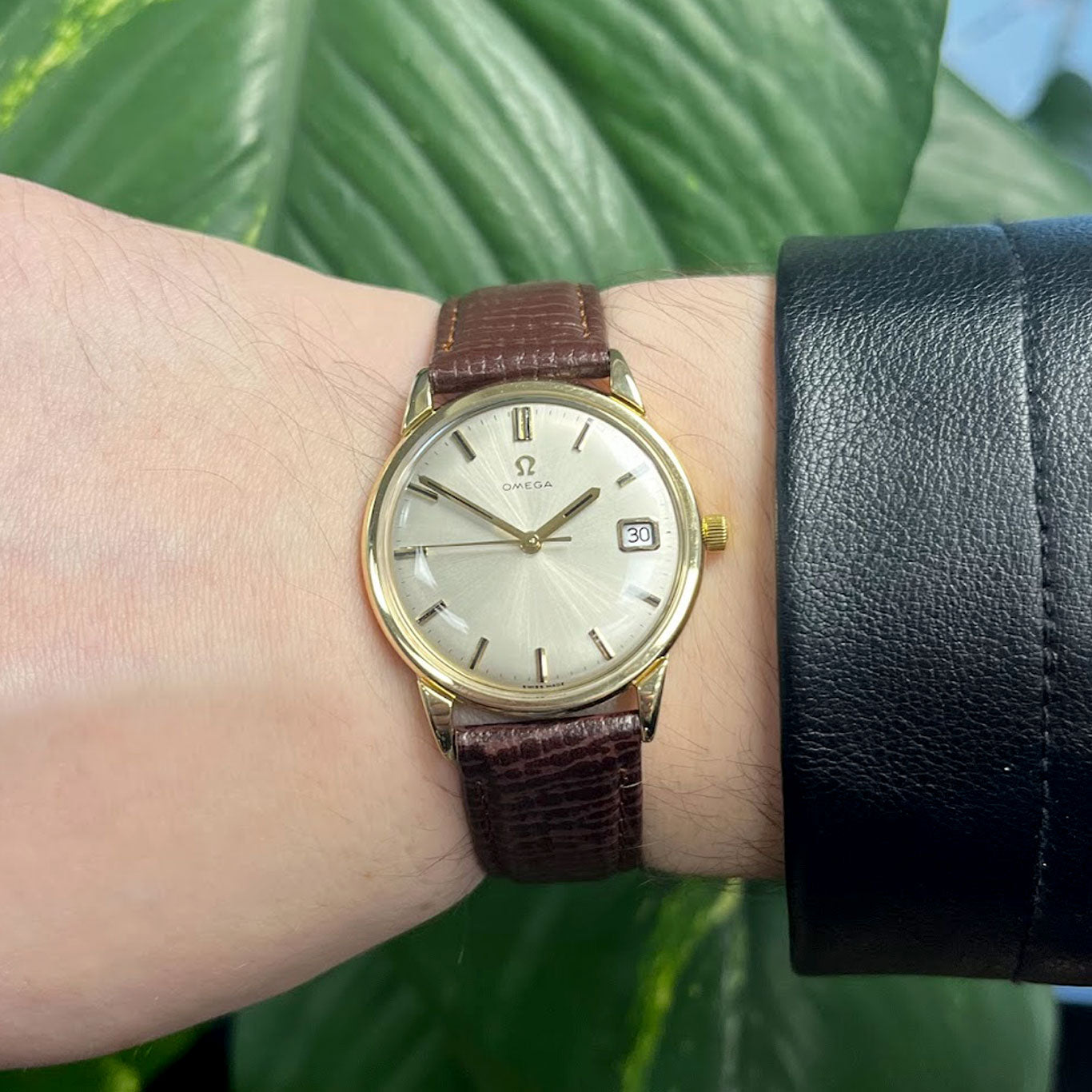 Omega 9ct Gold Vintage Mechanical Wristwatch