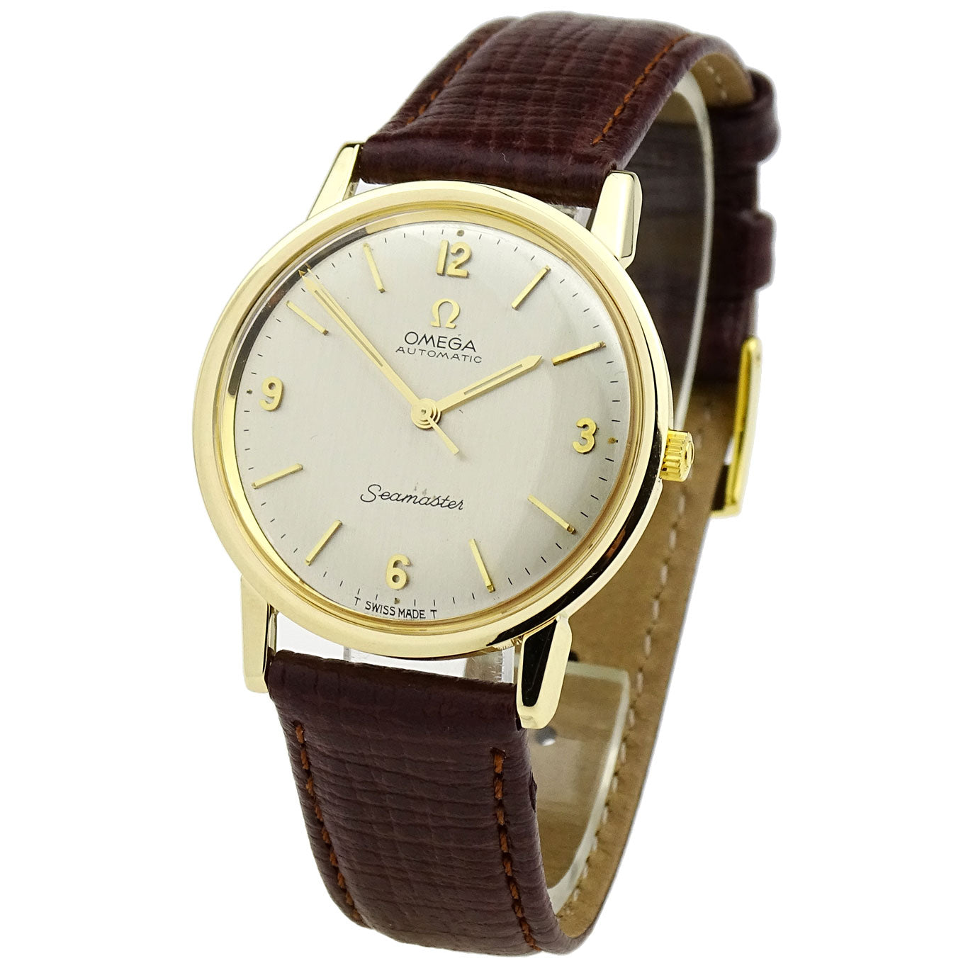 Omega Seamaster 9ct Gold Vintage