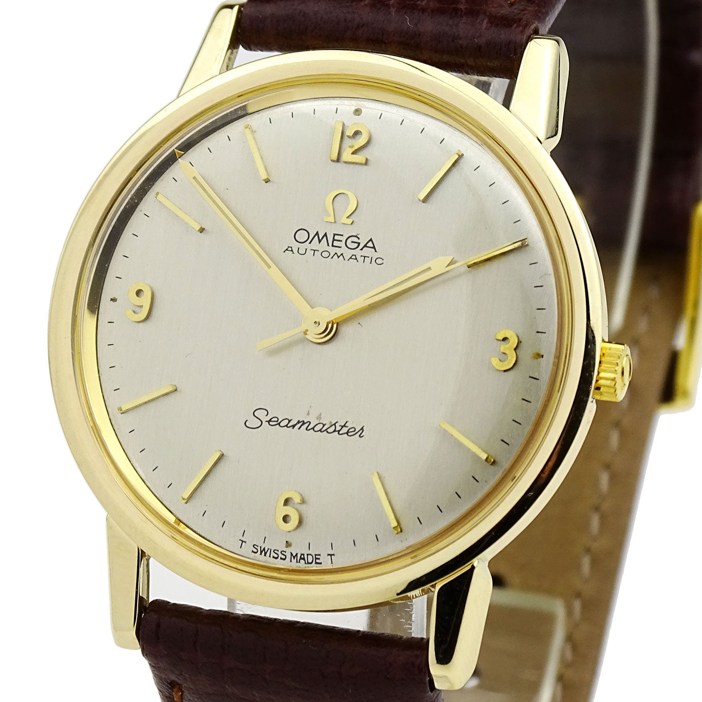 Omega Seamaster 9ct Gold Vintage