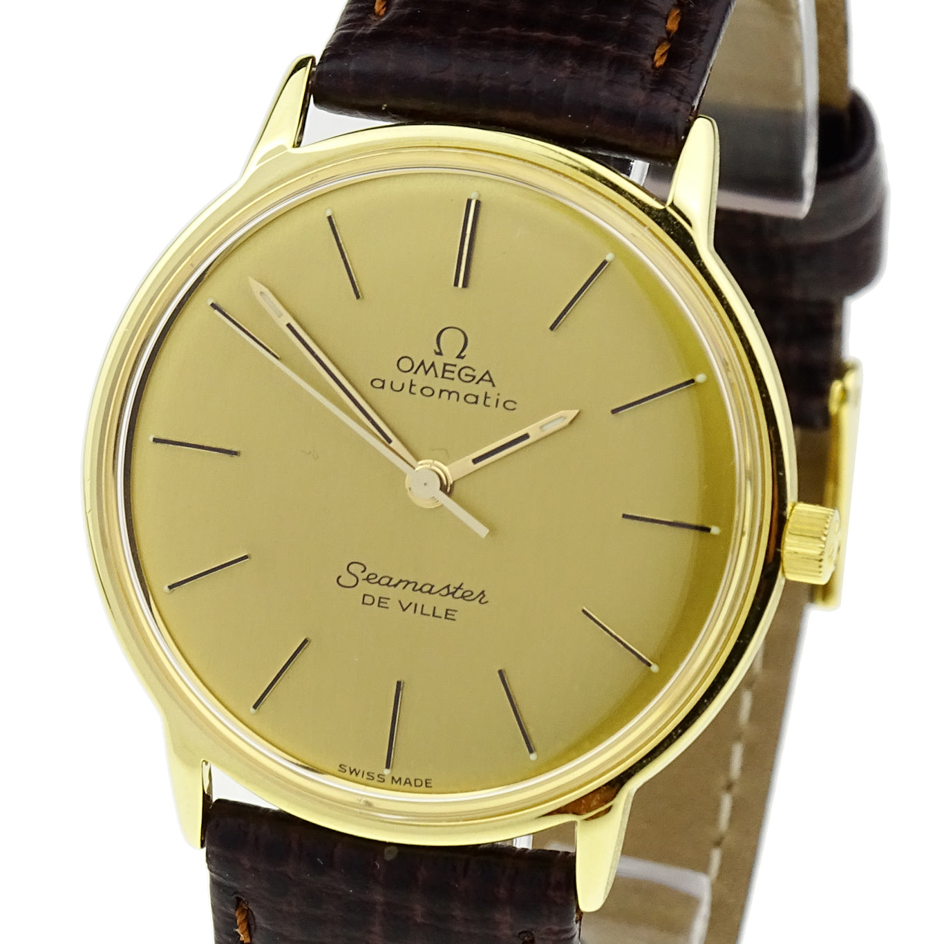 Omega Seamaster De Ville 18ct Gold Vintage Automatic Wristwatch