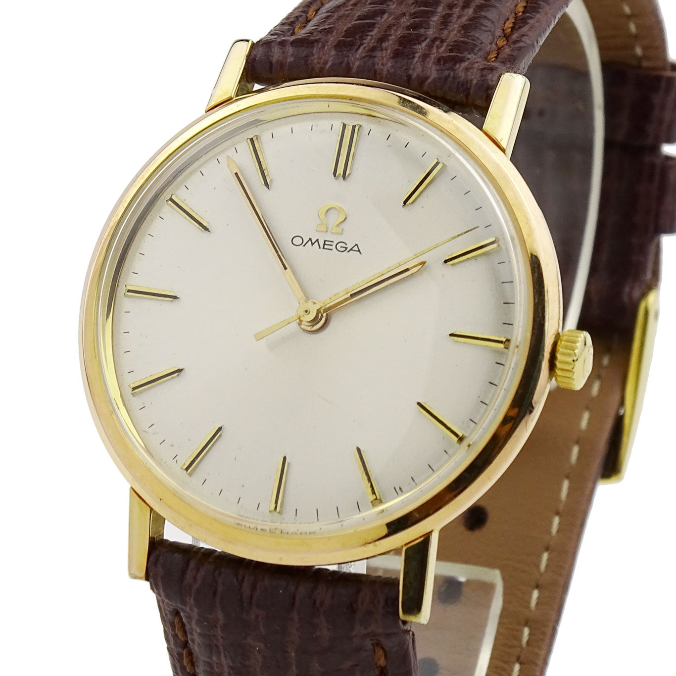 Omega Vintage Gold Plated Mechanical