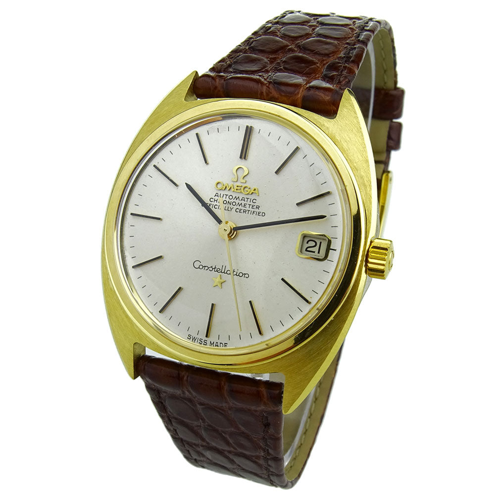 Omega Constellation 18k Gold Vintage Automatic