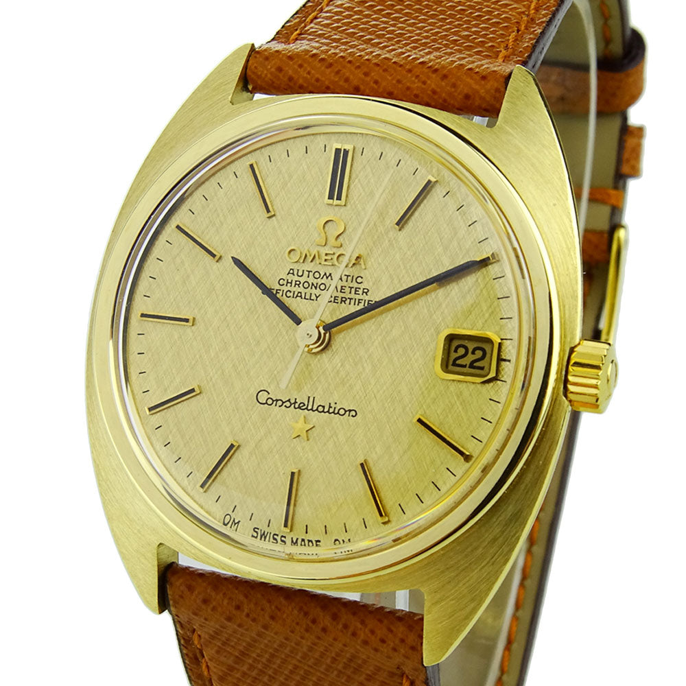 Omega Constellation 18k Gold Vintage Automatic