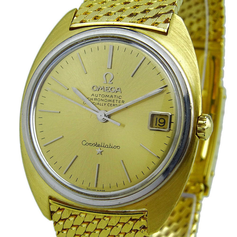 Omega Constellation 18k Gold Vintage Automatic