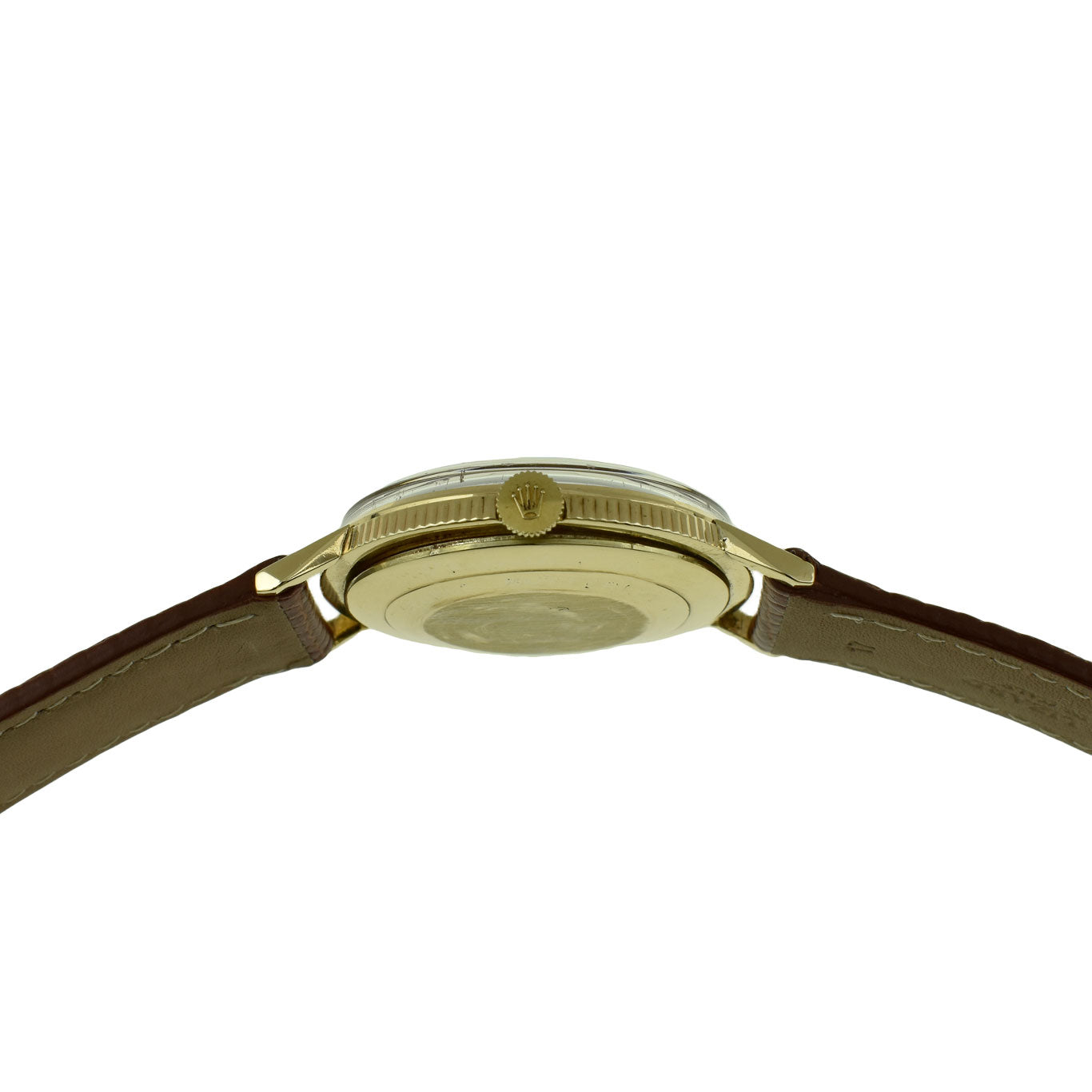 Rolex Precision Vintage 9ct Gold Mechanical Wristwatch