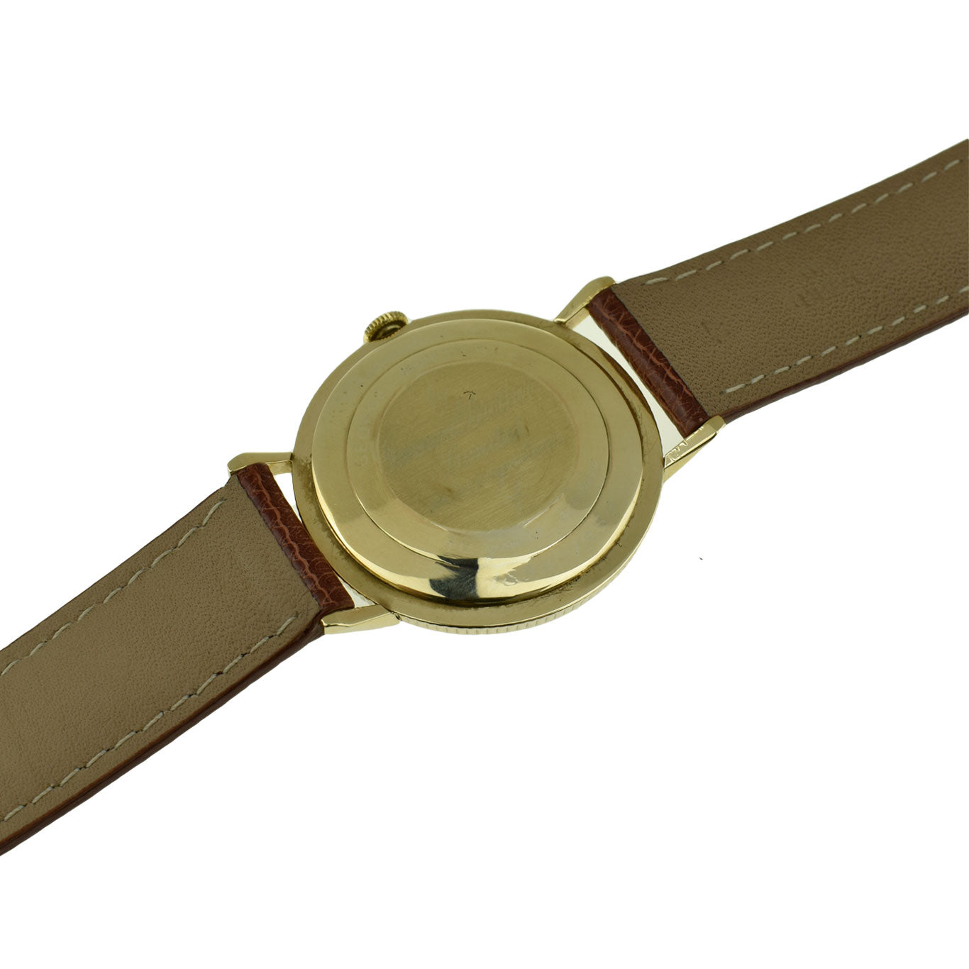 Rolex Precision Vintage 9ct Gold Mechanical Wristwatch