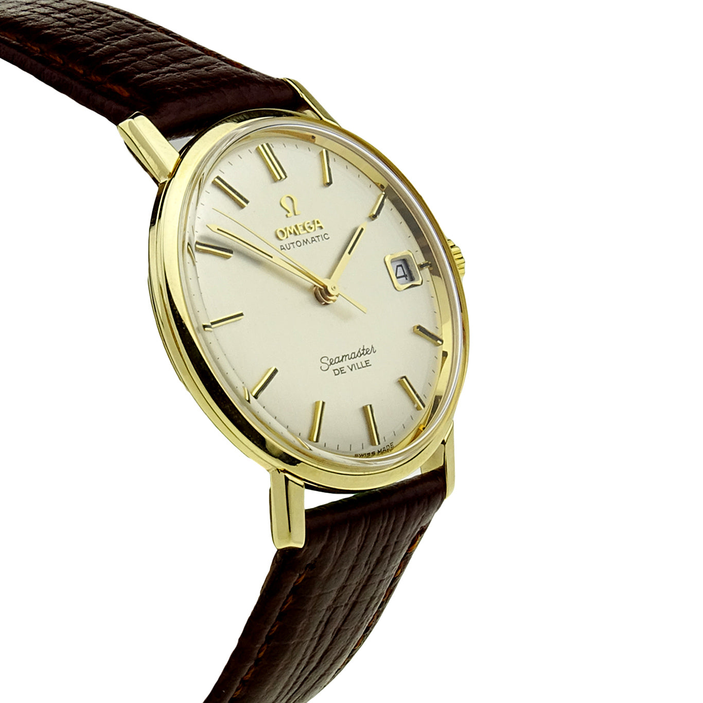 Omega Seamaster De Ville Vintage 9ct Gold Automatic