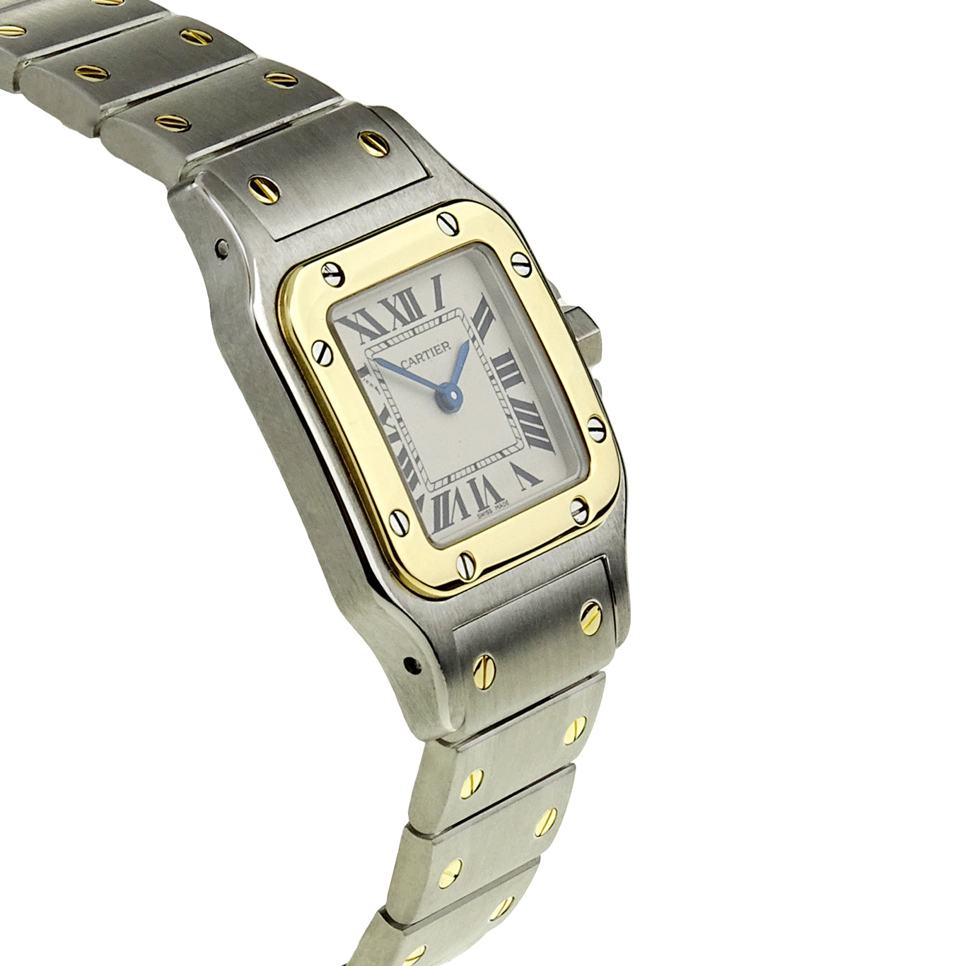 Cartier Lady Santos Galbee Steel & Gold Quartz 1567