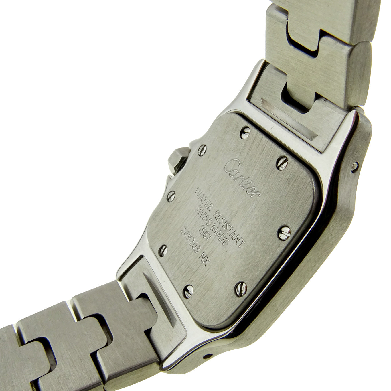 Cartier Lady Santos Galbee Steel & Gold Quartz 1567