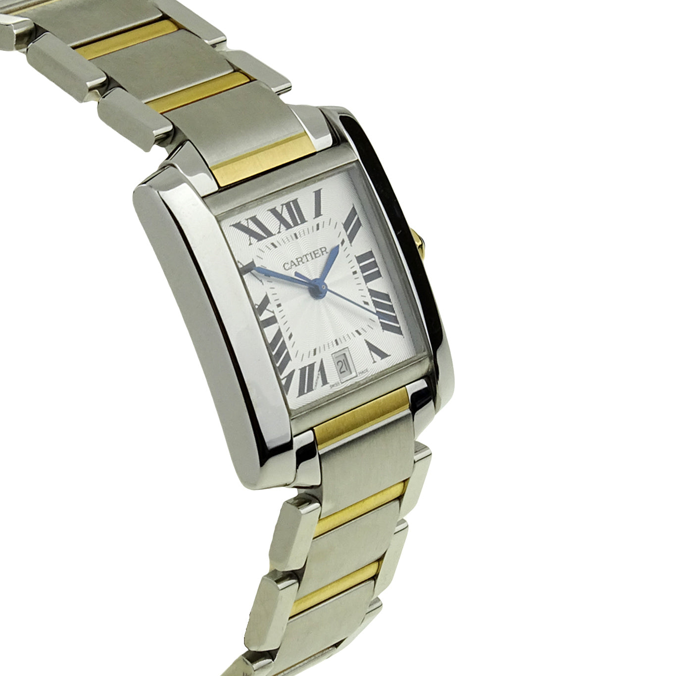 Cartier Tank Francaise Steel & Gold Automatic W51005Q4