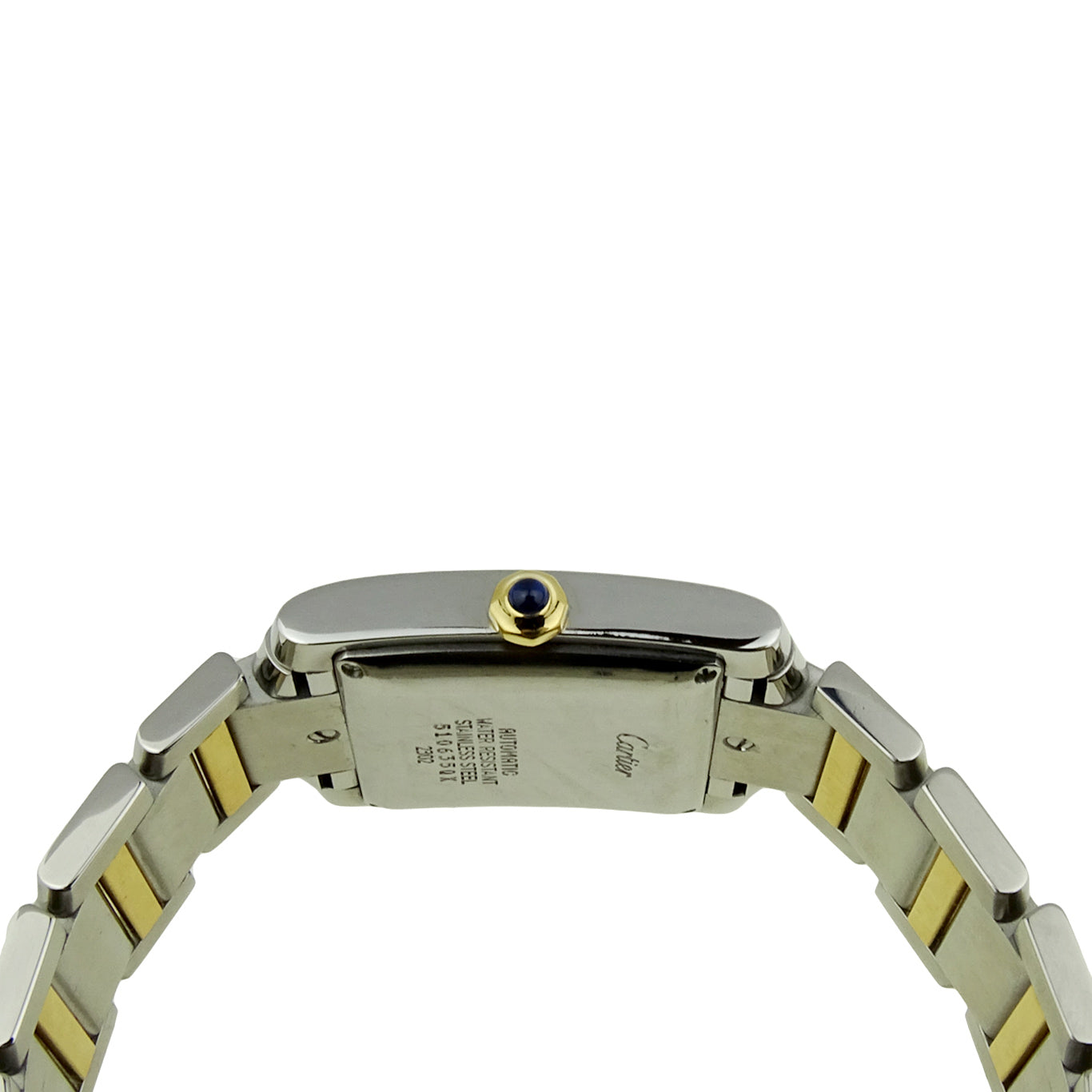 Cartier Tank Francaise Steel & Gold Automatic W51005Q4