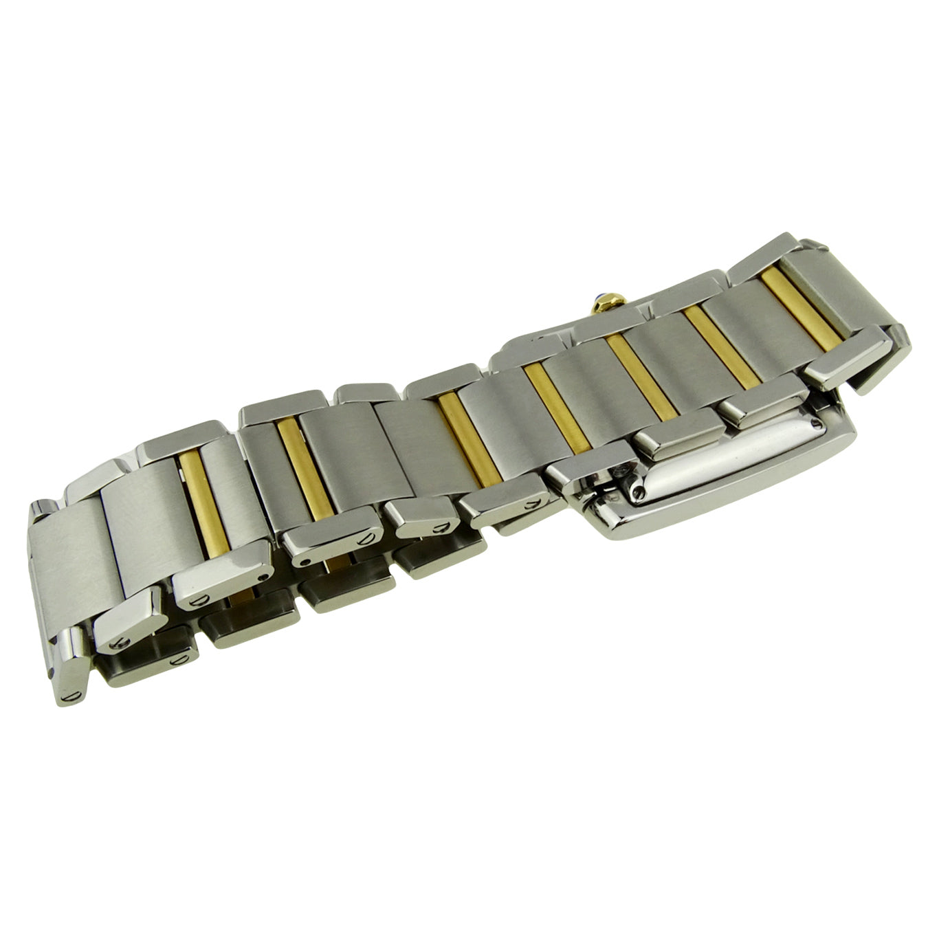 Cartier Tank Francaise Steel & Gold Automatic W51005Q4