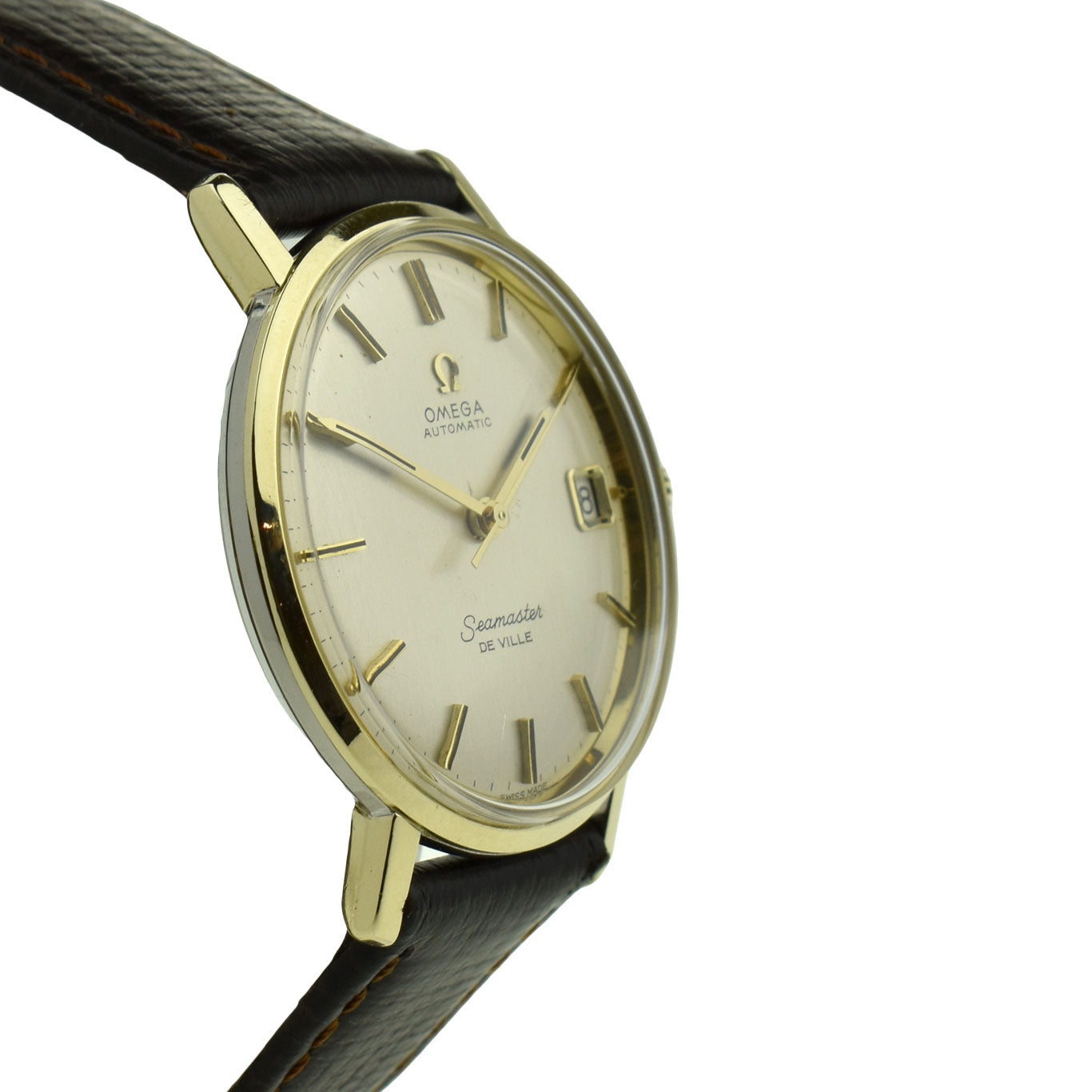 Omega Seamaster De Ville Gold Cap Vintage Automatic Wristwatch