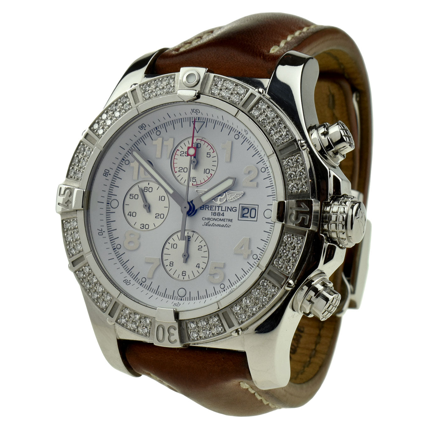 Breitling Super Avenger Diamond Bezel A13370