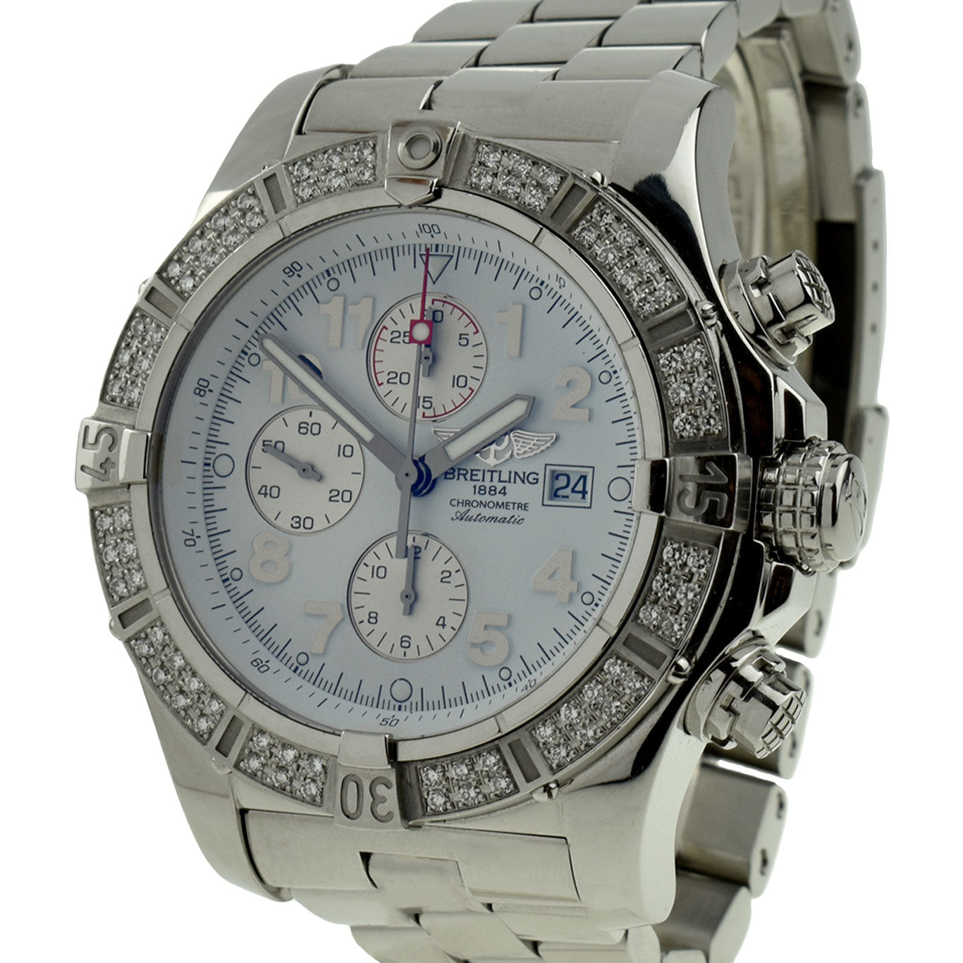 Breitling Super Avenger Diamond Bezel A13370