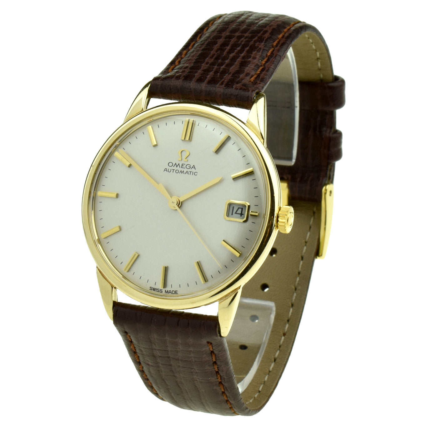 Omega Vintage 9ct Gold Automatic