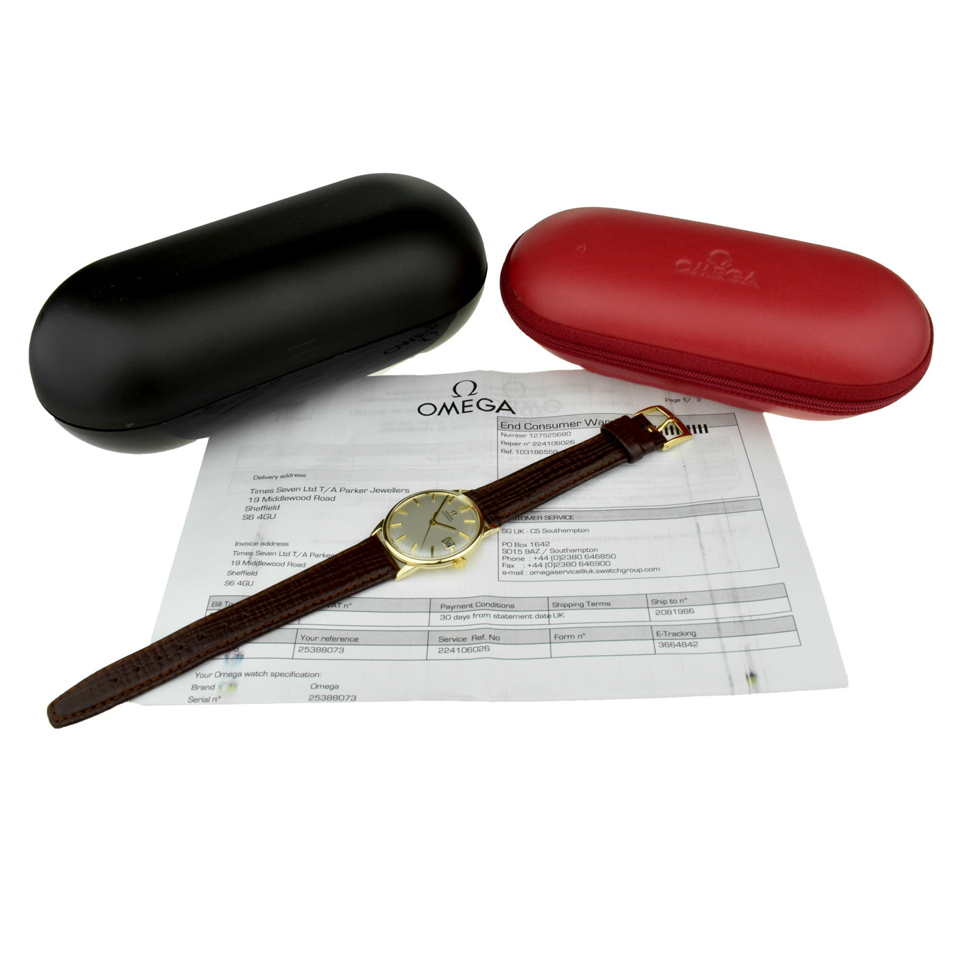 Omega Vintage 9ct Gold Automatic