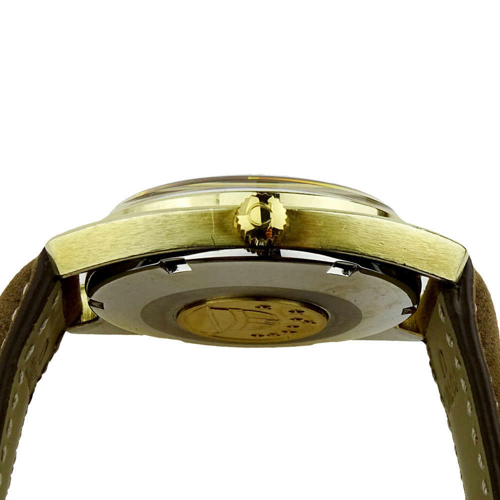 Omega Constellation Vintage Day Date Gold Cap