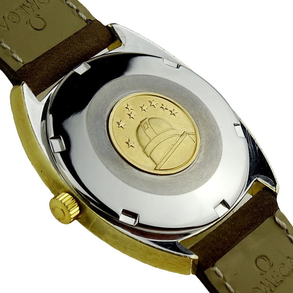 Omega Constellation Vintage Day Date Gold Cap