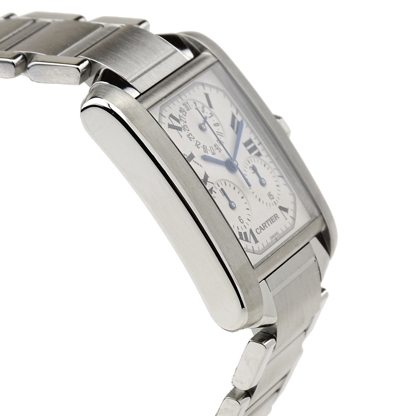 Cartier Tank Francaise Chronoflex W51001Q3