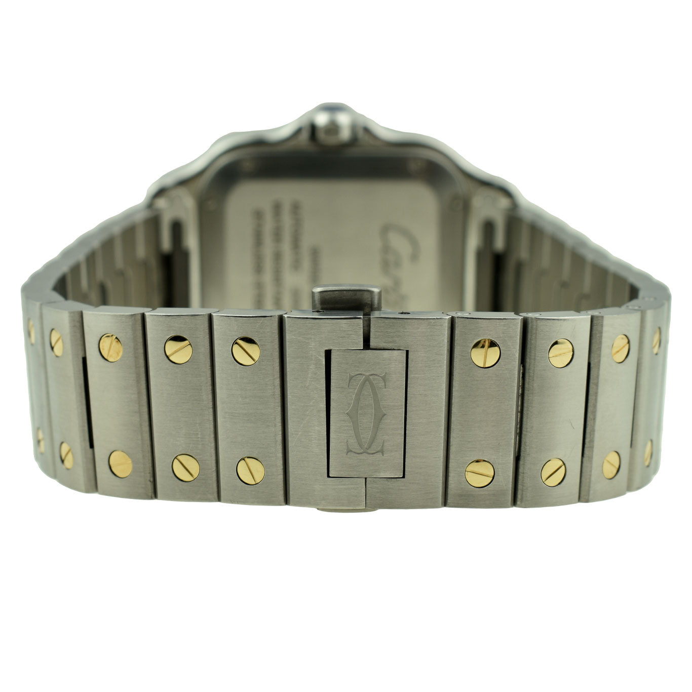 Cartier Santos De Cartier Medium Steel & Gold W2SA0016