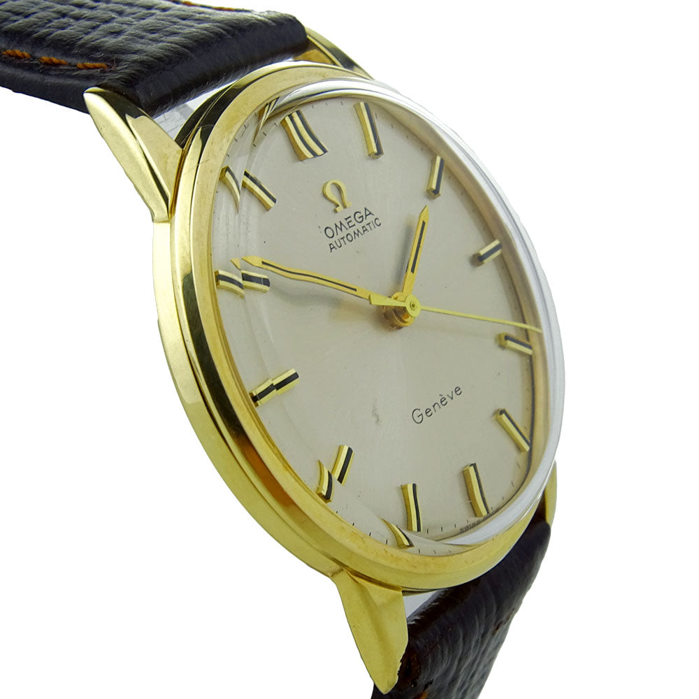 Omega Geneve Vintage 9ct Gold Automatic