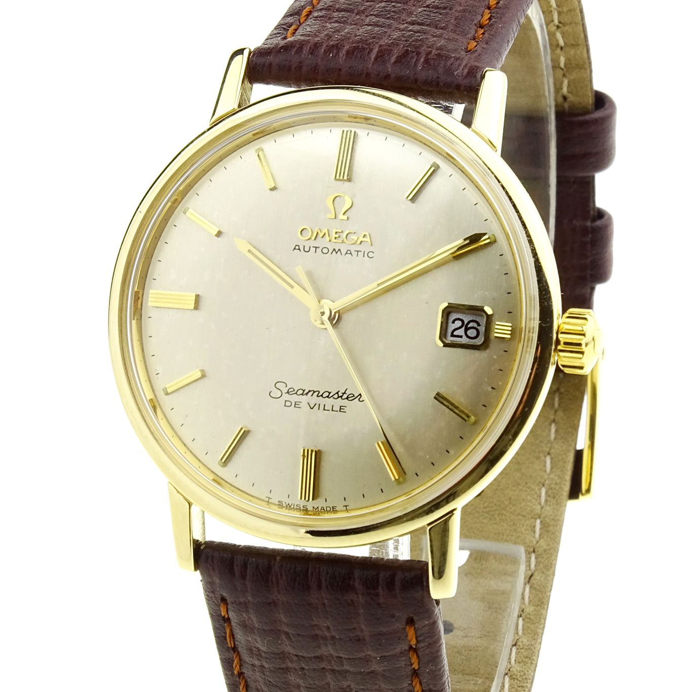 Omega Seamaster De Ville 9ct Gold Vintage Automatic