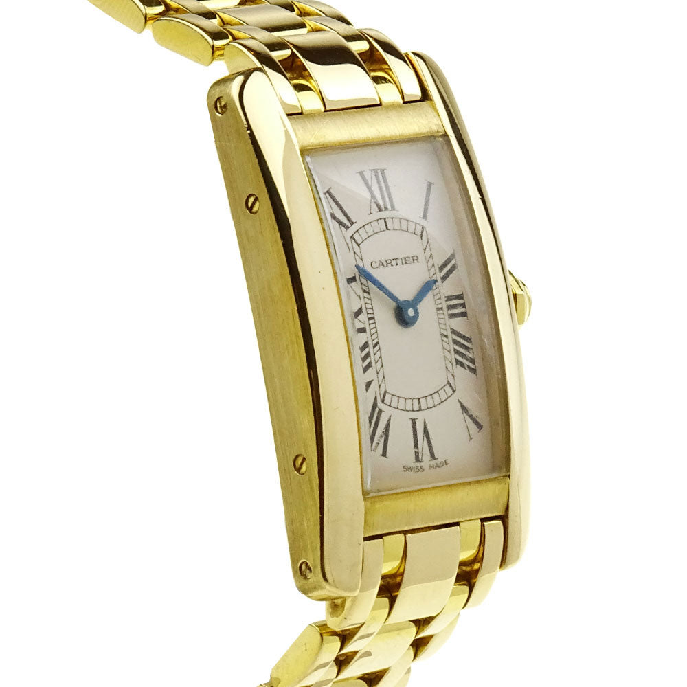 Cartier Ladies Tank Americaine 18ct Gold 2482