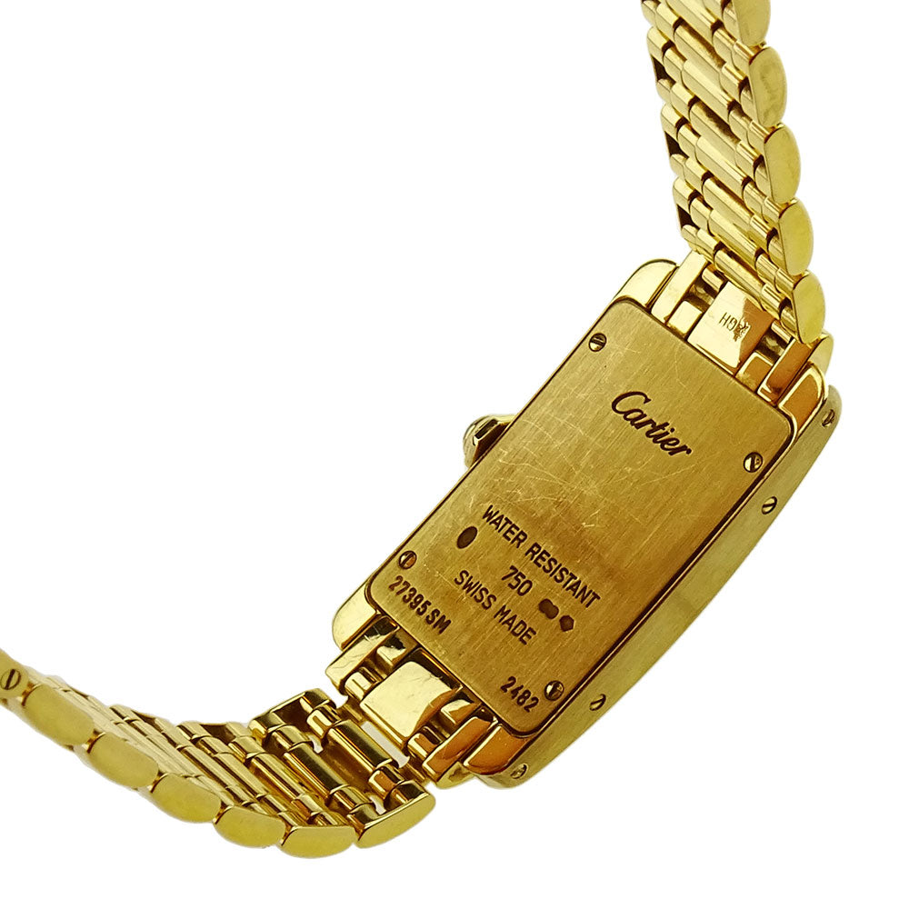 Cartier Ladies Tank Americaine 18ct Gold 2482