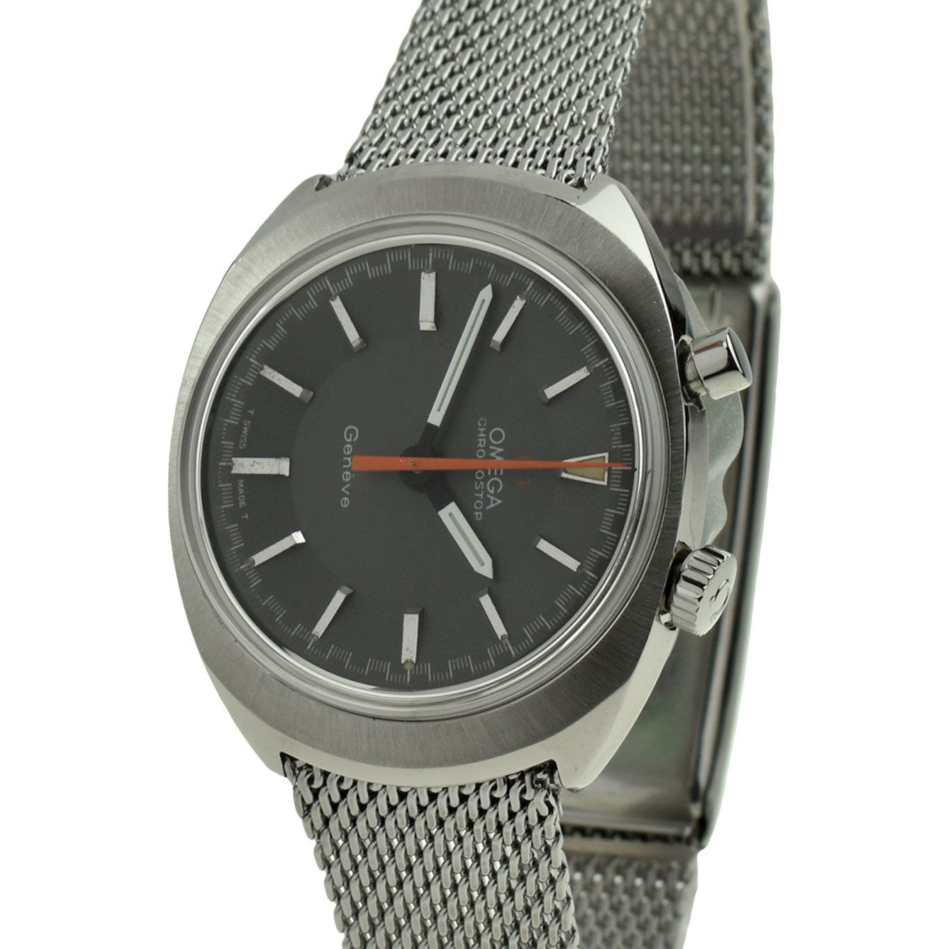 Omega Chronostop Geneve 'Driver' Mechanical Wristwatch