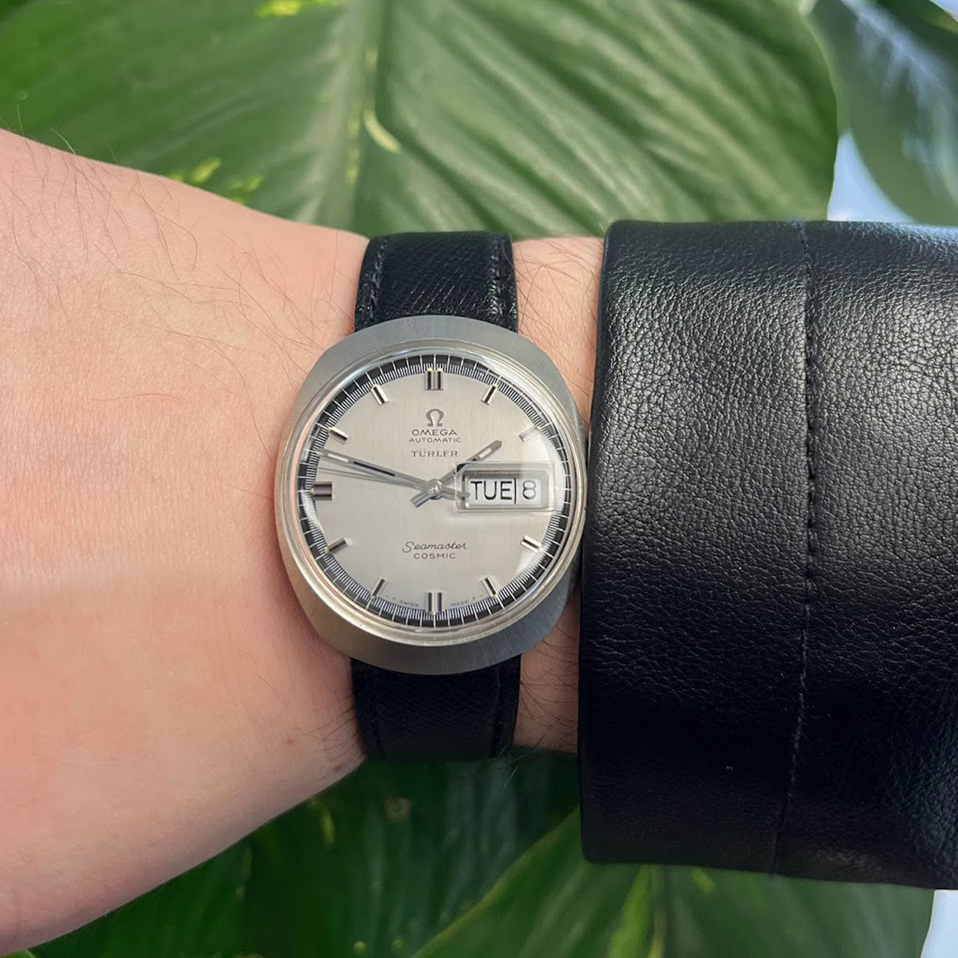 Omega Seamaster Cosmic Day Date Vintage Wristwatch