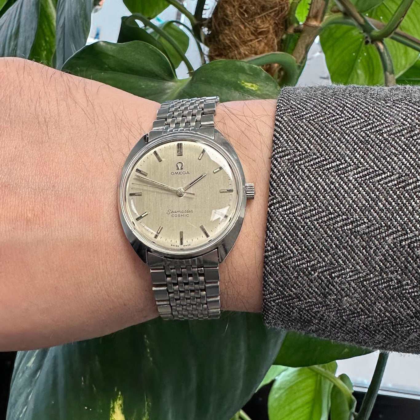 Omega Seamaster Cosmic Vintage Mechanical Wristwatch